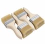 Kurtzy Pinceaux Peinture Mur (Lot de 12) Largeur Brosse 76,2 mm Taille Totale 21 cm - Pinceau Plat Peinture Pro Parfait pour la