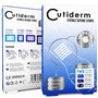 Cutiderm Lot de 150 bandes (42 paquets) adhésives hypoallergéniques et stériles pour sutures et traitement des plaies, 4 tailles