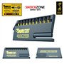 SabreCut SCRKB11PH2 Lot de 11 embouts magnétiques professionnels Phillips 32 mm PH2 et porte-embouts 60 mm dans une boîte de ran
