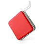 Gadget Hoppa Étui de rangement rigide pour CD/DVD 36 capacité Rouge