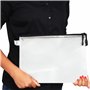 Belle Vous Pochette Plastique Zip Transparentes (Lot de 15) - Pochette Zip A4 - Pochette Plastique Étanche Multi-Usages pour Voy