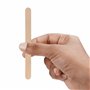 Handi Stitch Lot de 1000 Batonnet en Bois Naturel - L11 x l1 cm - Lot Géant de Batonnet Bois Lisse - Pour Projets Artistiques, T