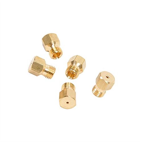Tezla Lot de 5 buses d'injecteur de gaz naturel pour plaque de cuisson 77 2 x 104 129 150