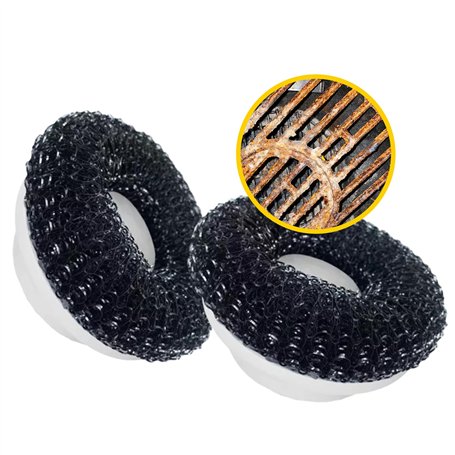 Synoshi Brosses en Acier (2 unités) pour Brosseuse Électrique Rotative | Conçues pour Les tâches de Nettoyage Difficiles