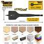 1 x SabreCut SCRIW36_1 36 mm x 152 mm Mèche plate en bois à résistance aux chocs compatible avec Bosch Dewalt Makita Milwaukee e