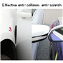 Pinsheng Universel de Bande de Protection Anti-frottement de Voiture, Lot de 8 Protections Anti-Collision Flexibles pour Pare-Ch