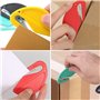 Pinsheng Coupe-enveloppes Ouvre-lettres 5 Pièces, Ouvre-boîtes Sécurisés et Efficaces pour les Enveloppes, les Boîtes, les Paque