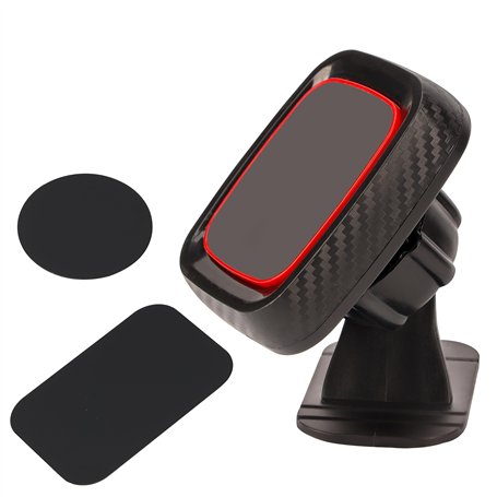 BELLE VOUS Support Aimant Telephone Voiture - Porte Telephone Voiture Aimanté pour Tableau de Bord avec Rotation 360 Degrés - Ai