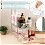 BELLE VOUS Organisateur Salle de Bain à 2 Niveaux avec Tiroirs Coulissants - Étagère Polyvalente Sous Évier, Placard Cuisine, Ph
