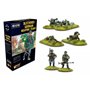 Warlord Games Blitzkrieg Équipes d'armes allemandes – Miniatures à l'échelle de 28 mm pour l'action de Boulon – Miniatures très