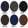 12 Pièces Patches à Repasser, Ovales Patch Thermocollant Tissu Kit Patchs de Réparation Patch Thermocollants pour Vêtements Chem