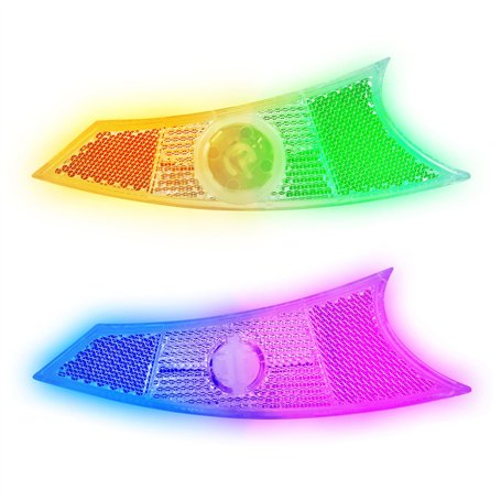 NATUCE 2 Pièces Réflecteurs pour Rayon Vélo