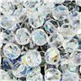 Lot de 110 grandes perles en verre de cristal pour la fabrication de bijoux