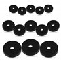 Assortiment de 13 rondelles plates en caoutchouc pour robinets d'évier ou de baignoire