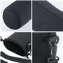 Anseom 2 Pièces Sac de Bouteille d'eau, 8 × 25CM 1500ML Grand Porte-Bouteille Thermos Pochette Bouteille avec Bandoulière Réglab