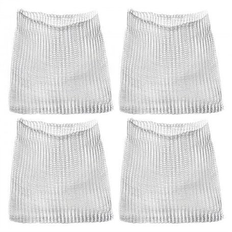 Wisebom 4Pcs Protections de Racines en Maille pour Plantes Sacs en Maille Métallique Paniers de Protection des Racines pour Légu
