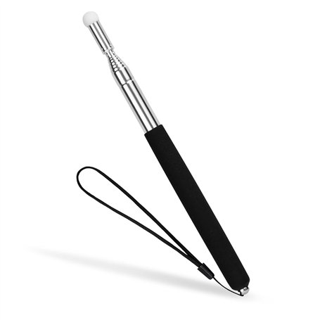 Baguette Télescopique 1M Pointeur de Présentation Extensible Pointeurs Rétractable Pointeur de Présentation Enseignants Pointeur