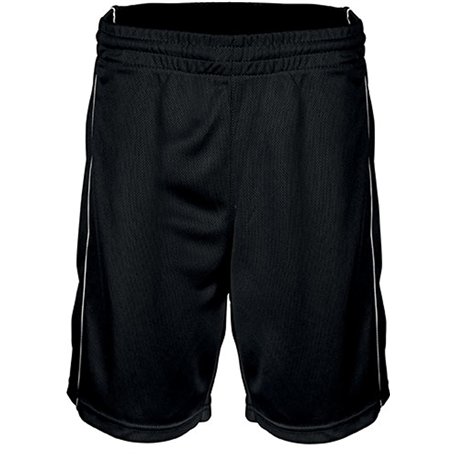 Supportershop Short de Basket Pro ACT Noir 10-12 Ans