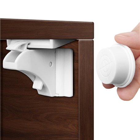 CNMTCCO Serrure Magnétique Invisible pour Sécurité Enfant