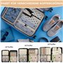 CNMTCCO Organisateur Valise, Lot de 8 Packing Cubes Rangement Valise, Organisateur de Voyage Accessoires, Organiseurs de Bagage
