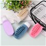 QINGZY Lot de 4 Flacons Voyage Silicone 90ml Rechargeables | Bouteilles Étanches à Remplir | Pour Shampoing, Gel Douche, Lotion,