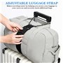 Sangle de Fixation Élastique pour Bagage, 4 Pièces Sangles de Bagage Réglables, Libérez Vos Mains, Accessoires de Voyage pour Sa