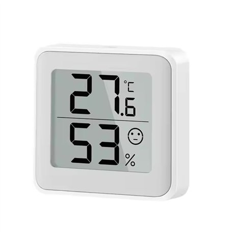 Mini Thermomètre Hygromètre Numérique LCD | Mesure Température & Humidité Intérieur | Thermomètre Digital Maison