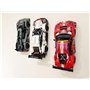 3Dudes & Dad Support mural compatible avec LEGO® Technic Porsche 911 RSR – Crochet de rangement conçu sur mesure pour l'ensemble