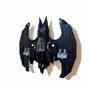 3Dudes & Dad Support mural compatible avec Lego® Batwing : Batman vs The Joker - Crochet de rangement personnalisé pour ensemble