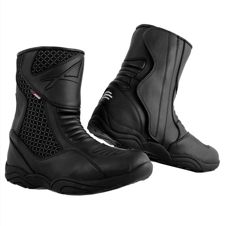 A-pro Bottes Touring demi Botte moto neuve étanche waterproof Chaussures Biker noir 44