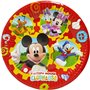 Disney Lot de 8 assiettes en papier Mickey Donald Minnie Mouse Pluto Donald 20 cm