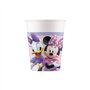 Folat 93831P Gobelets Papier FSC Minnie Mouse 200ml - 8 pièces