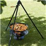 Barbecook Poêle à Barbecue Junko en acier émaillé noir 60cm