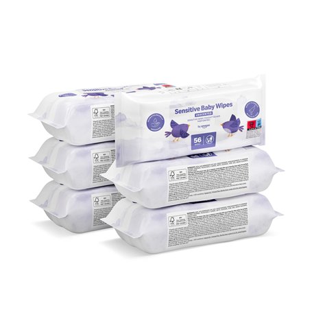 by Amazon 336 Lingettes pour bébé à peau sensible