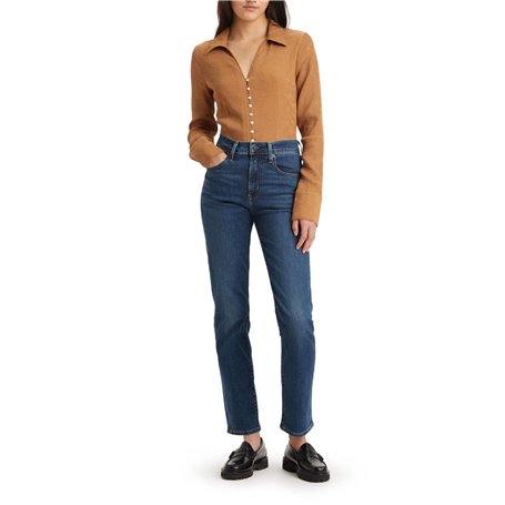 Levi's 724 High Rise Straight Jeans Femme