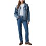 Levi's Femme Jeans 724 High Rise Straight, Mosey Mid Stone, 30W / 32L