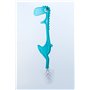 Brosse de Toilette avec Support de Dinosaure Animal. Nettoyant pour Toilettes Accessoire de Salle de Bains