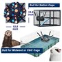 accessoires cage furet Guinée Pig suspendu lit hamacaCute furet Stuff Tunnel pour cage Set Fournitures 13.8i