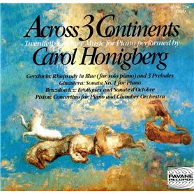 Gershwin/Ginastera/Bruzdowicz/Piston : Rhapsody in Blue/Preludes/Sonata/Concertino. Honigberg, C Gershwin/Ginastera/Bruzdowicz/Piston : Rhapsody in Blue/Preludes/Sonata/Concertino. Honigberg