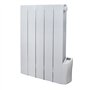 Radiateur électrique a inertie fluide - 900W - WARM TECH - 230V - Jusqu'a 35m3 - Blanc