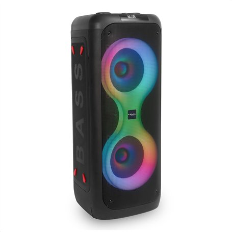 Ibiza - COLUMBA700 - Enceinte Karaoké sur Batterie Bluetooth Puissante avec LED
