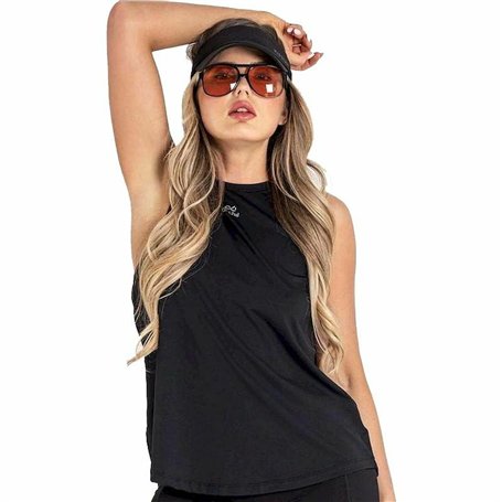 Maillot de Corps sans Manches pour Femme Ditchil Tank Top Energy Noir (S)