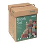 Korko Lot de 60 Blocs de Construction en liège - Silencieux, coloré, sûr et Plein d'amour pour l'environnement