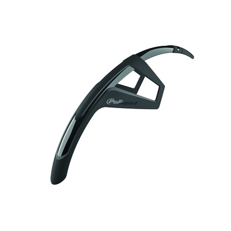 POLISPORT 8629400001 - Garde-Boue Avant et arrière modèle G-Mud 2-Pièces universelles pour vélos de Route VTT Gravel avec Roues