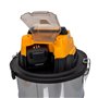 VITO Aspirateur Eau et poussières 20 L 180W + Batterie Lithium 2 AH + Chargeur 20 V