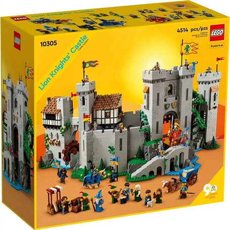 Set de construction Lego ICONS 10305 Lion Knights' Castle 4514 Pièces