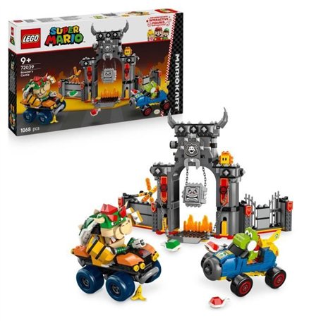 LEGO Super Mario 72039 Mario Kart  Château de Bowser - Jeu de Construction des 9 ans