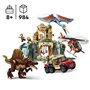 LEGO Jurassic World 76976 Mission Aérienne avec le Spinosaure et le Quetzalcoatlus - Jeu