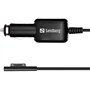 Sandberg Car Charger Surface Pro 3-7 | Chargeur pour Ordinateur Portable Microsoft Surface | Alimentation | SurfacePro 3/4/5/6/7
