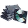 1 Boite de 10 boitiers CD standards noir.